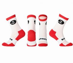Skarpety sportowe Keeza strefowe TRÓJPAK. Białe skarpetki damskie KEEZA, bez wzorów, z bawełny. Za 32.00 zł.