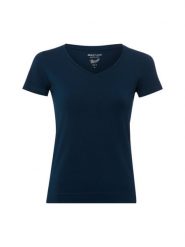 Marie Lund T-shirt Kobiety Bawełna niebieski, XXXL. Niebieskie t-shirty damskie Marie Lund, bez wzorów, z bawełny, bez kołnierzyka. Za 79.95 zł.