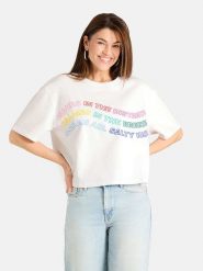 LIEBLINGSSTÜCK Koszulka w kolorze białym rozmiar: S. Białe t-shirty damskie LIEBLINGSSTÜCK, s, bez wzorów, bez kołnierzyka. Za 199.95 zł.