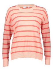 GAP Sweter w kolorze jasnoróżowo-różowym rozmiar: XXL. Różowe swetry klasyczne damskie GAP, xxl, bez kołnierzyka. Za 114.17 zł.