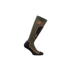 Skarpety trekkingowe Crispi Ego. Brązowe skarpetki damskie CRISPI, bez wzorów. Za 109.00 zł.