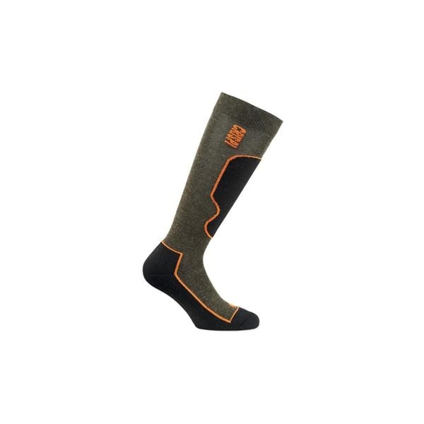 Skarpety trekkingowe Crispi Ego. Brązowe skarpetki damskie CRISPI, bez wzorów. Za 109.00 zł.