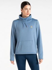 Dare 2b Bluza polarowa "Lexan" w kolorze błękitnym rozmiar: 40. Niebieskie bluzy z kapturem damskie Dare 2b, z polaru. Za 87.81 zł.