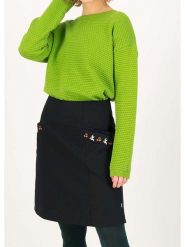 Blutsgeschwister Spódnica "Practically Perfect" w kolorze czarnym rozmiar: XS. Czarne spódniczki damskie Blutsgeschwister, xs, bez wzorów, z bawełny, mini. Za 61.46 zł.