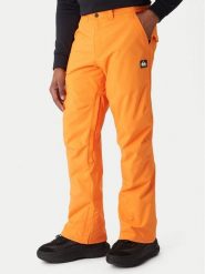 Quiksilver Spodnie snowboardowe Estate EQYTP03237 Pomarańczowy Slim Fit. Brązowe spodnie materiałowe męskie Quiksilver, bez wzorów, z syntetyku, sportowe. Za 309.99 zł.