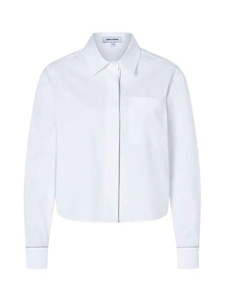 More & More Bluzka w kolorze białym rozmiar: 46. Białe bluzki damskie MORE & MORE, bez wzorów, bez kołnierzyka, bez ramiączek. Za 173.99 zł.