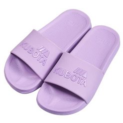 Klapki Damskie Basenowe Kubota Basic Plain Liliowe. Fioletowe klapki damskie Kubota, bez wzorów, bez obcasa. W wyprzedaży za 55.99 zł.