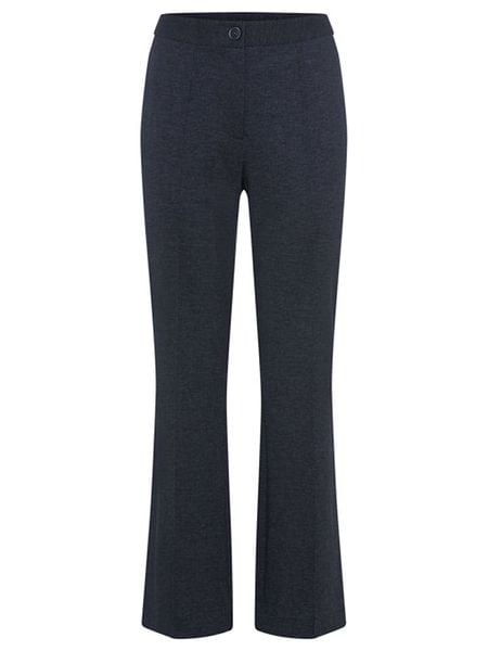 Olsen Spodnie w kolorze granatowym rozmiar: 48. Niebieskie spodnie materiałowe damskie Olsen, bez wzorów, z materiału. Za 139.54 zł.