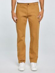 BIG STAR Spodnie chino "Trevor" w kolorze jasnobrązowym rozmiar: W36/L34. Brązowe spodnie materiałowe męskie Big Star, bez wzorów, z bawełny, retro. Za 159.99 zł.