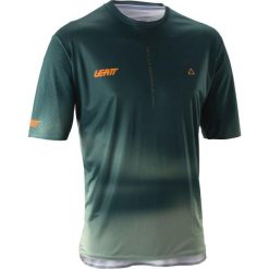 Koszulka rowerowa męska Leatt MTB Trail 3.0. Zielone t-shirty sportowe męskie LEATT, m, bez ramiączek, rowerowe. Za 179.99 zł.