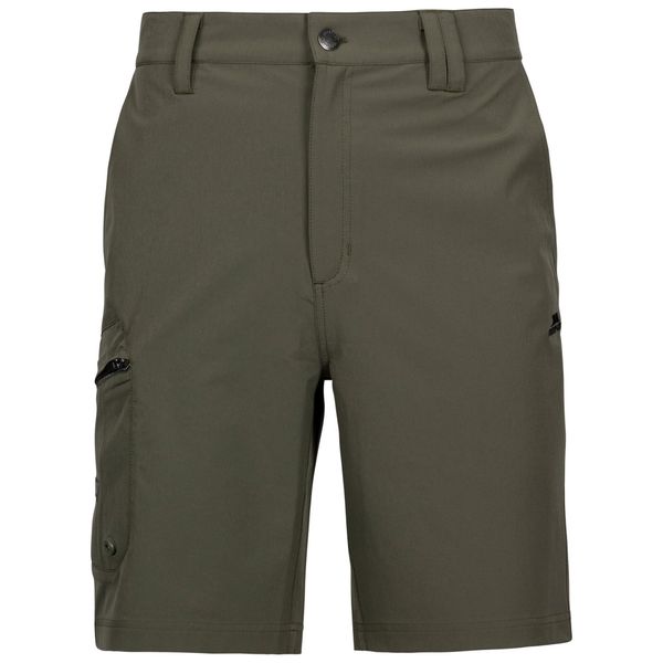 Męskie Spodenki Upwell TP75 Casual Shorts. Zielone szorty męskie Trespass, bez kołnierzyka. Za 141.99 zł.