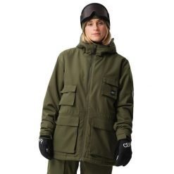 Kurtka Colourwear U More Pocket Parka. Brązowe kurtki damskie Colourwear, na zimę, bez wzorów. W wyprzedaży za 1,089.00 zł.