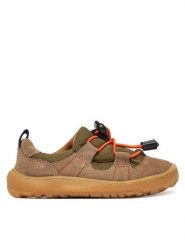 Froddo Sneakersy Barefoot Track G3130243-6 M Zielony. Zielone buty sportowe chłopięce Froddo, ze skóry, bez zapięcia. Za 239.99 zł.