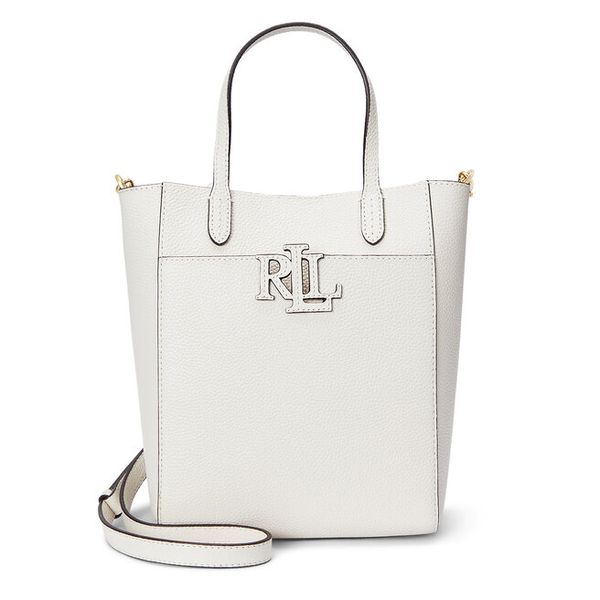 Torebka LAUREN RALPH LAUREN. Białe torebki klasyczne damskie Lauren Ralph Lauren, bez wzorów, bez dodatków. Za 779.99 zł.