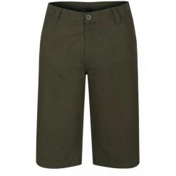 Męskie spodenki Loap Velut zielone. Zielone szorty męskie LOOP, na lato, bez wzorów, z bawełny. Za 88.92 zł.