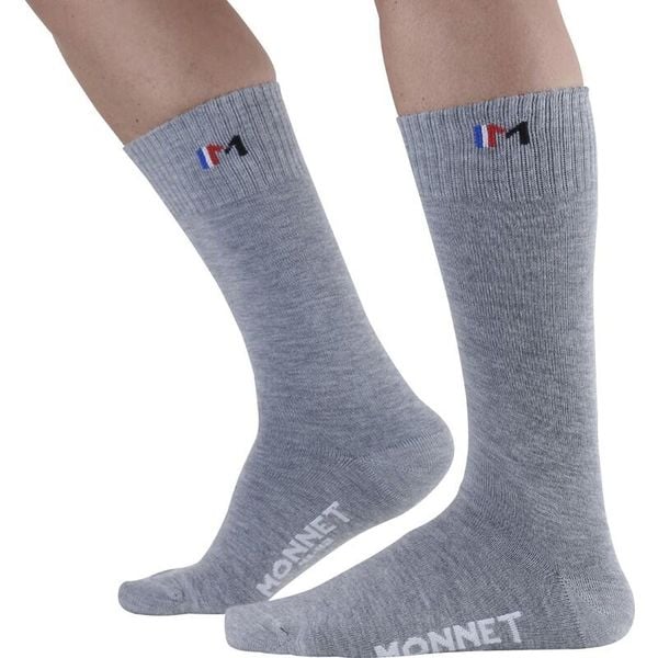Skarpetki Monnet Jarrette Twin Trek. Szare skarpetki damskie MONNET, bez wzorów. Za 160.00 zł.