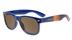 Okulary przeciwsłoneczne dla dorosłych - kategoria 3 z polaryzacją - Dockside. Brązowe okulary przeciwsłoneczne męskie KNOCKAROUND. Za 137.90 zł.