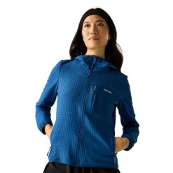 Damska Bluza Polarowa Kemilia. Zielone bluzy z kapturem damskie Regatta, na zimę, m, z elastanu. Za 223.99 zł.