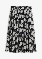 Spódnica maxi. Czarne spódniczki damskie bonprix, bez wzorów, maxi. Za 44.99 zł.