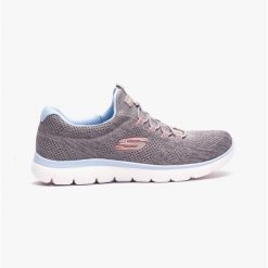 Buty damskie SKECHERS Summits Fun Flare. Szare obuwie trekkingowe damskie Skechers. Za 209.99 zł.