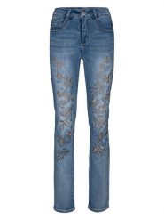 Heine Dżinsy - Regular fit - w kolorze niebieskim rozmiar: W21. Niebieskie jeansy damskie Heine. Za 196.45 zł.