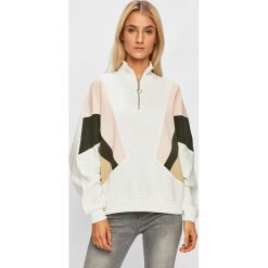 Tally Weijl - Bluza. Białe bluzy bez kaptura damskie TALLY WEIJL, l, z bawełny. W wyprzedaży za 69.90 zł.