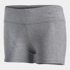 Spodenki do biegania damskie Joma Vela II. Szare szorty damskie Joma, bez wzorów, z bawełny. Za 67.99 zł.