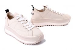 TAMARIS 23731-41 418 ivory, półbuty damskie. Brązowe półbuty damskie Tamaris, bez wzorów, bez obcasa. Za 329.90 zł.
