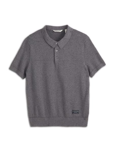 Scotch & Soda Koszulka polo w kolorze szarym rozmiar: XL. Szare koszulki polo męskie Scotch & Soda, xl, bez wzorów, z bawełny, bez ramiączek. Za 139.20 zł.