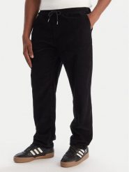 Quiksilver Spodnie materiałowe Taxer EQYNP03315 Czarny. Czarne spodnie materiałowe męskie Quiksilver, bez wzorów, z materiału. Za 349.99 zł.