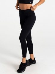 Dare 2b Legginsy sportowe "Influential II" w kolorze czarnym rozmiar: 42. Czarne legginsy sportowe damskie Dare 2b, bez wzorów, z materiału, outdoorowe. Za 110.04 zł.