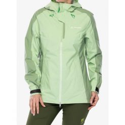 Kurtka przeciwdeszczowa damska Vaude Elope Jacket II. Zielone kurtki damskie Vaude, bez kaptura. Za 660.99 zł.