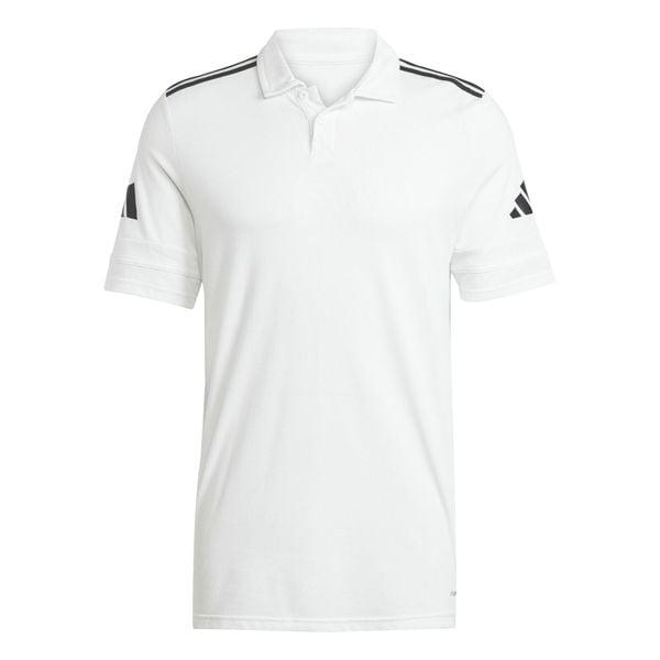 Koszulka męska adidas Squadra 25 Polo. Białe koszulki polo męskie Adidas, m, bez wzorów, bez ramiączek. Za 83.00 zł.