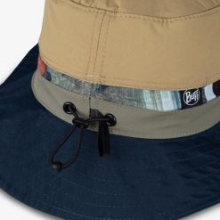 Kapelusz Buff Explore Booney Hat Harq. Brązowe kapelusze damskie Buff, bez wzorów, z materiału. Za 219.90 zł.