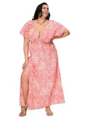 Aller Simplement Sukienka w kolorze różowym rozmiar: 50/52. Różowe sukienki damskie Aller Simplement, na co dzień, bez wzorów, z bawełny, klasyczne, bez kołnierzyka, bez ramiączek, maxi, proste. Za 100.99 zł.