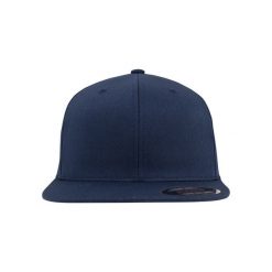 Czapka Flexfit flat visor. Niebieskie czapki męskie FLEXFIT, bez wzorów, z bawełny. Za 76.15 zł.