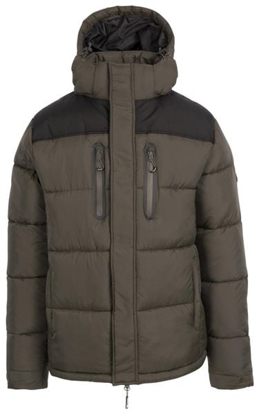 Kurtka męska Parkstone 2058 - ocieplana, kaptur odpinany, Dark Vine. Zielone kurtki męskie 2117 OF SWEDEN, m, bez wzorów, z poliamidu. Za 320.50 zł.