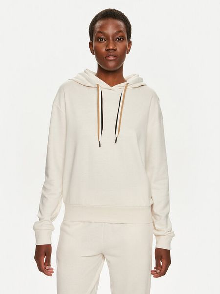 Boss Bluza CP Stripe 50524760 Écru Regular Fit. Bluzy bez kaptura damskie Boss, l, z bawełny. Za 429.99 zł.