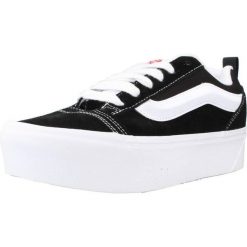 Tenisówki Vans Model Knu Stack Kolor Czarny. Czarne trampki i tenisówki damskie Vans, bez wzorów, z materiału. Za 623.00 zł.