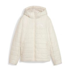 Damska kurtka z kapturem Puma ESS. Białe kurtki damskie Puma, bez wzorów, z puchu, z kapturem. Za 570.56 zł.