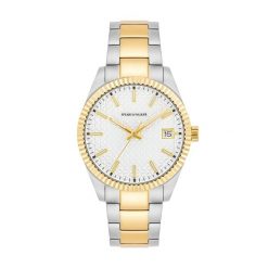 Spears & Walker Zegarek na reke ze stali nierdzewnej w kolorze srebrno/zlotym Zegarki 1 ct Męskie. Szare, analogowe zegarki męskie Spears & Walker, srebrne. Za 339.99 zł.