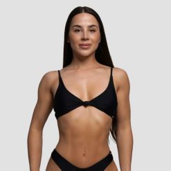 Góra od bikini damska pływanie bez fiszbin czarna CURACAO. Czarne bikini damskie GYMBEAM, bez wzorów. Za 109.90 zł.