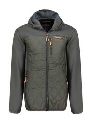 Canadian Peak Kurtka polarowa "Tuniseak" w kolorze antracytowym rozmiar: S. Czarne kurtki męskie Canadian Peak, s, bez wzorów, z materiału, bez kaptura. Za 130.99 zł.