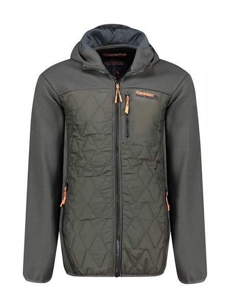 Canadian Peak Kurtka polarowa "Tuniseak" w kolorze antracytowym rozmiar: S. Czarne kurtki męskie Canadian Peak, s, bez wzorów, z materiału, bez kaptura. Za 139.20 zł.