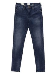 Mustang Dżinsy - Skinny fit - w kolorze granatowym rozmiar: W27/L34. Niebieskie jeansy damskie Mustang, z podwyższonym stanem. Za 105.38 zł.