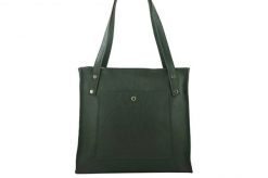 Shopperka skórzana BARBERINI'S c. zielona 914-42. Zielone shopper bag damskie Barberinis, bez wzorów, ze skóry, na ramię, małe, bez dodatków. Za 289.99 zł.