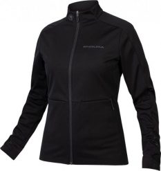 Kurtka rowerowa damska Endura Windchill II W. Czarne kurtki damskie ENDURA, l, bez wzorów, z elastanu, bez kaptura. Za 372.55 zł.