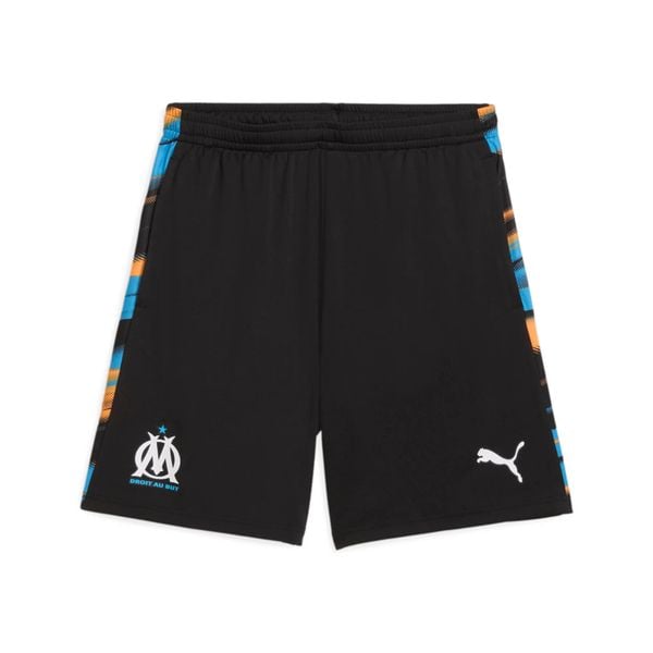 Szybkie dopasowanie OM 2024/25. Czarne szorty męskie Puma, bez wzorów, sportowe. Za 190.05 zł.