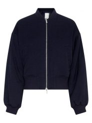 MOSS COPENHAGEN Kurtka w kolorze granatowym rozmiar: S/M. Niebieskie kurtki damskie MOSS COPENHAGEN, m, bez wzorów, bez kaptura. Za 334.95 zł.