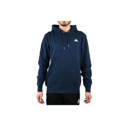 Kappa Vend Hooded, męska bluza. Niebieskie bluzy bez kaptura męskie Kappa, m, z bawełny. Za 89.99 zł.